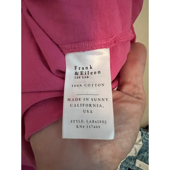 Frank & Eileen Lauren Heritage‎ Jersey Polo Dress Pink Size Medium - Picture 10 of 12